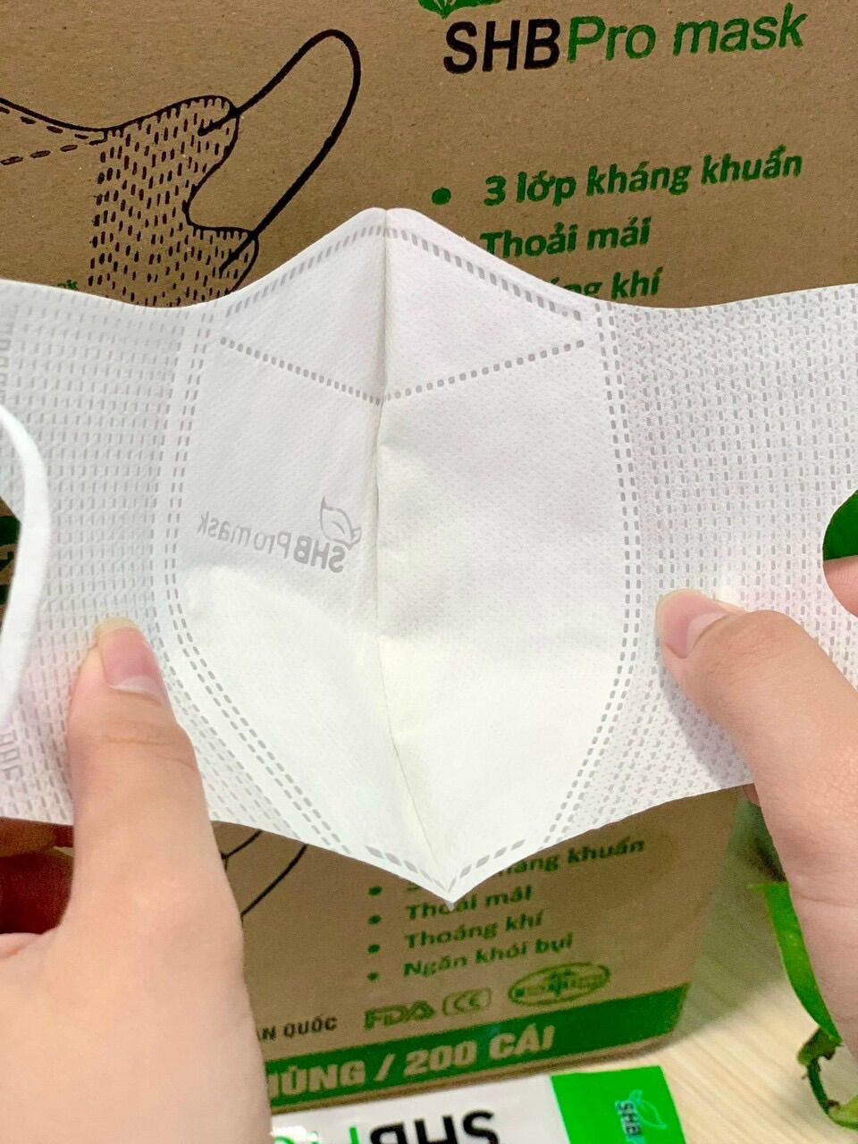 Khẩu trang 5D thùng 100 cái