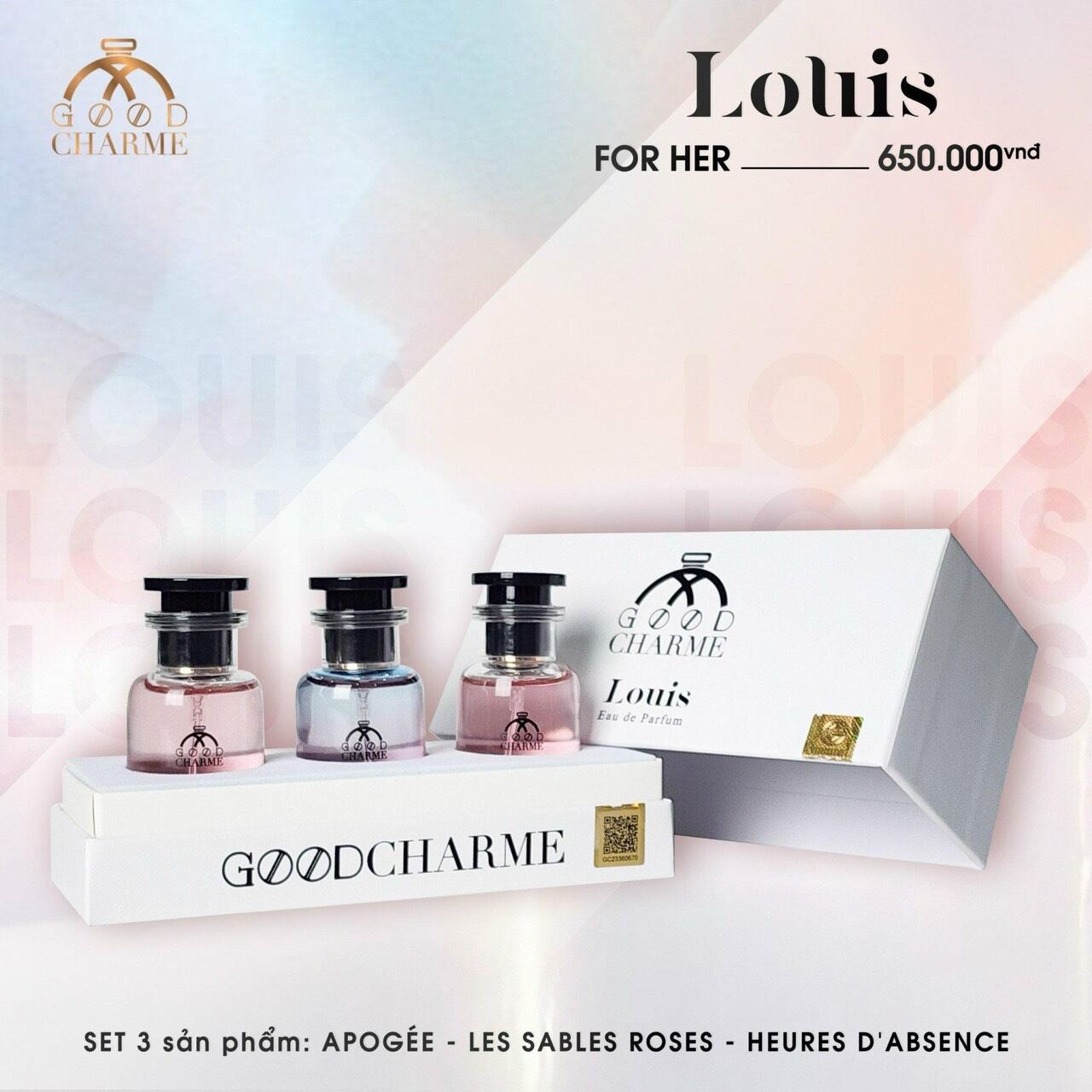 Nước hoa Delina 50ml CAO CẤP PHÁP CHÍNH HÃNG Delina Harae cho nữ