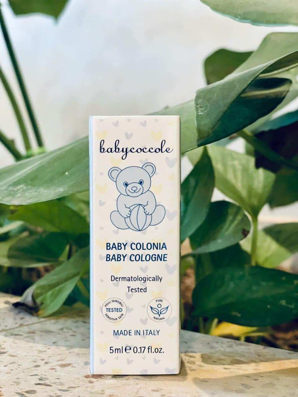 Nước hoa Babycoccole cho bé chiết xuất hoa sen chai 5ml mẫu mới