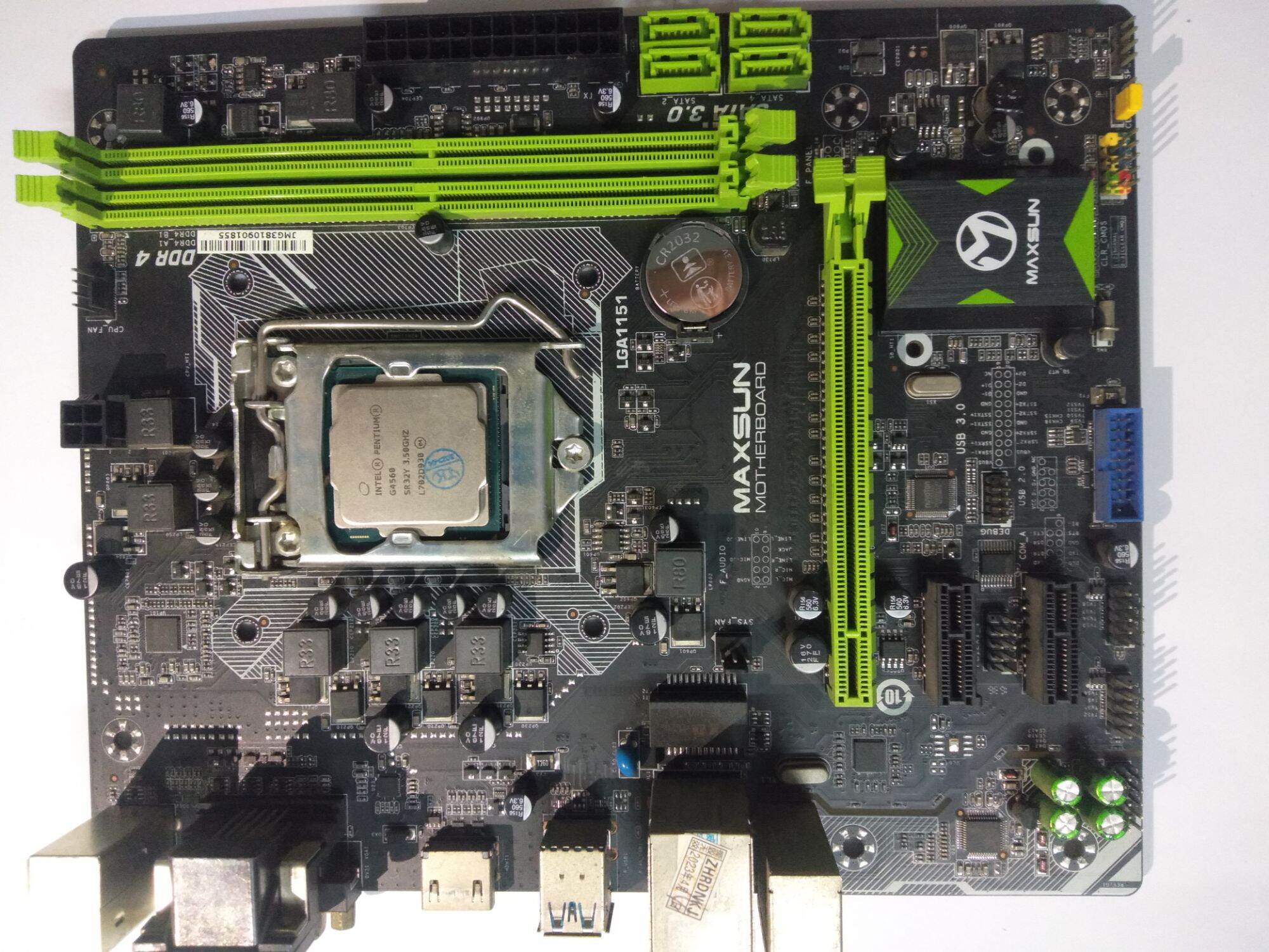 main h110+ g4560 (VGA onboard tương đương gt720-r7240)