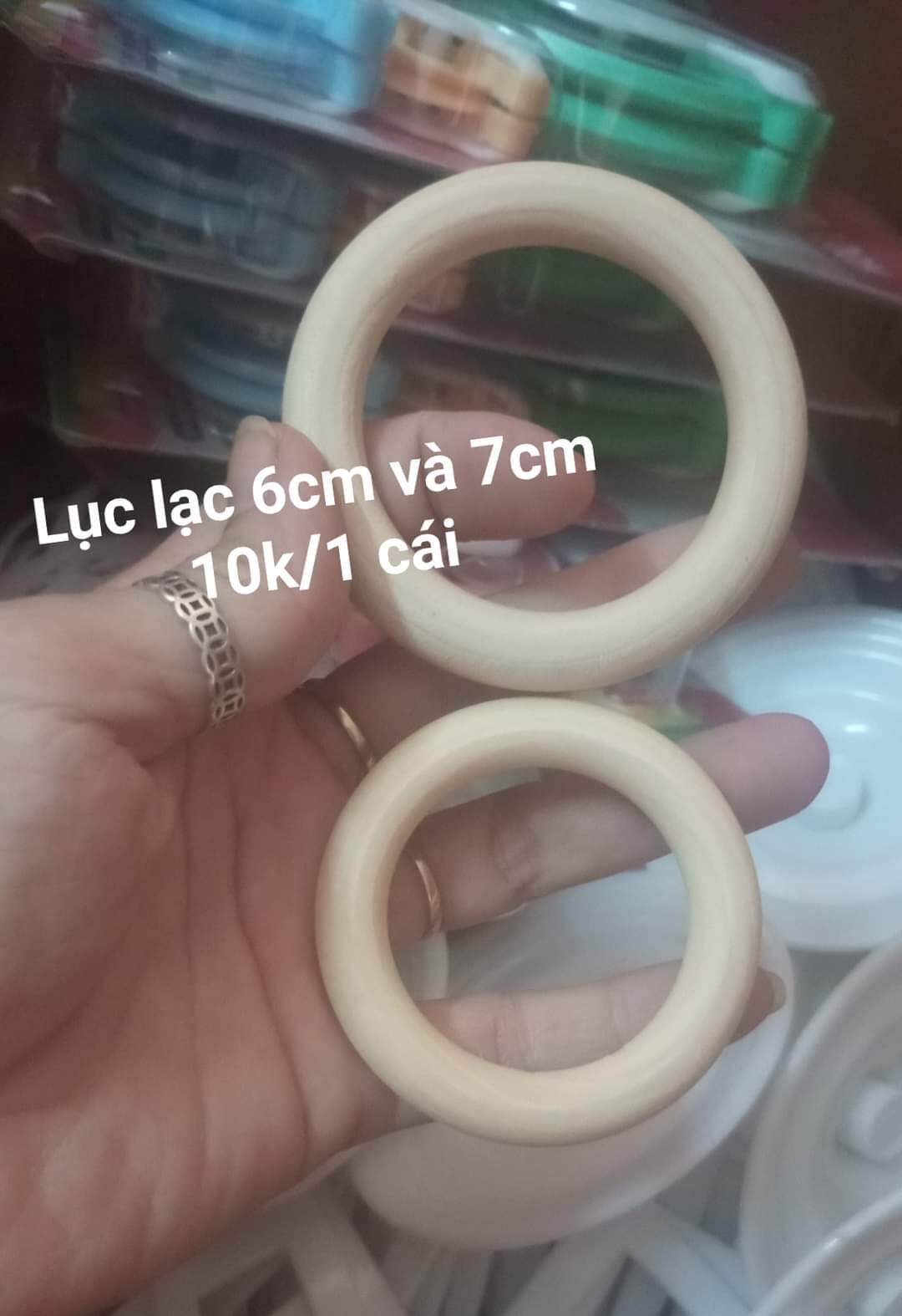 Lục lạc gỗ size 6,5cm