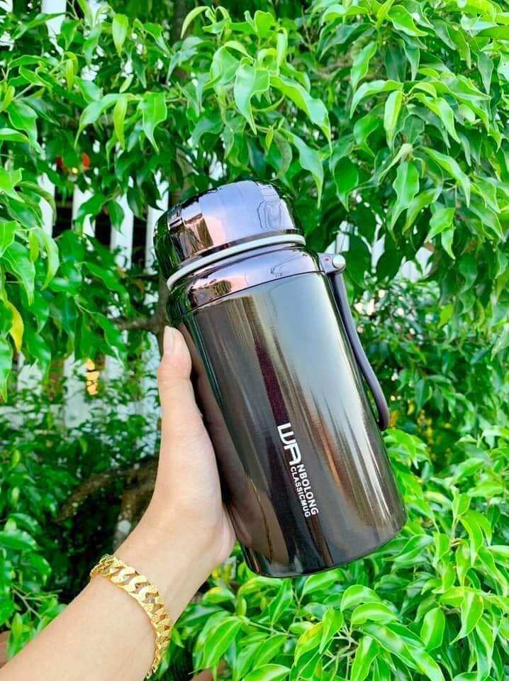 BÌNH GIỮ NHIỆT BAOL NẮP KIM CƯƠNG (bình 1500ml)