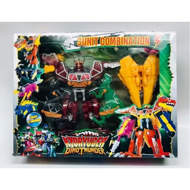 [HCM]Robot lắp ráp biến hình siêu nhân điện long Kyoryuger