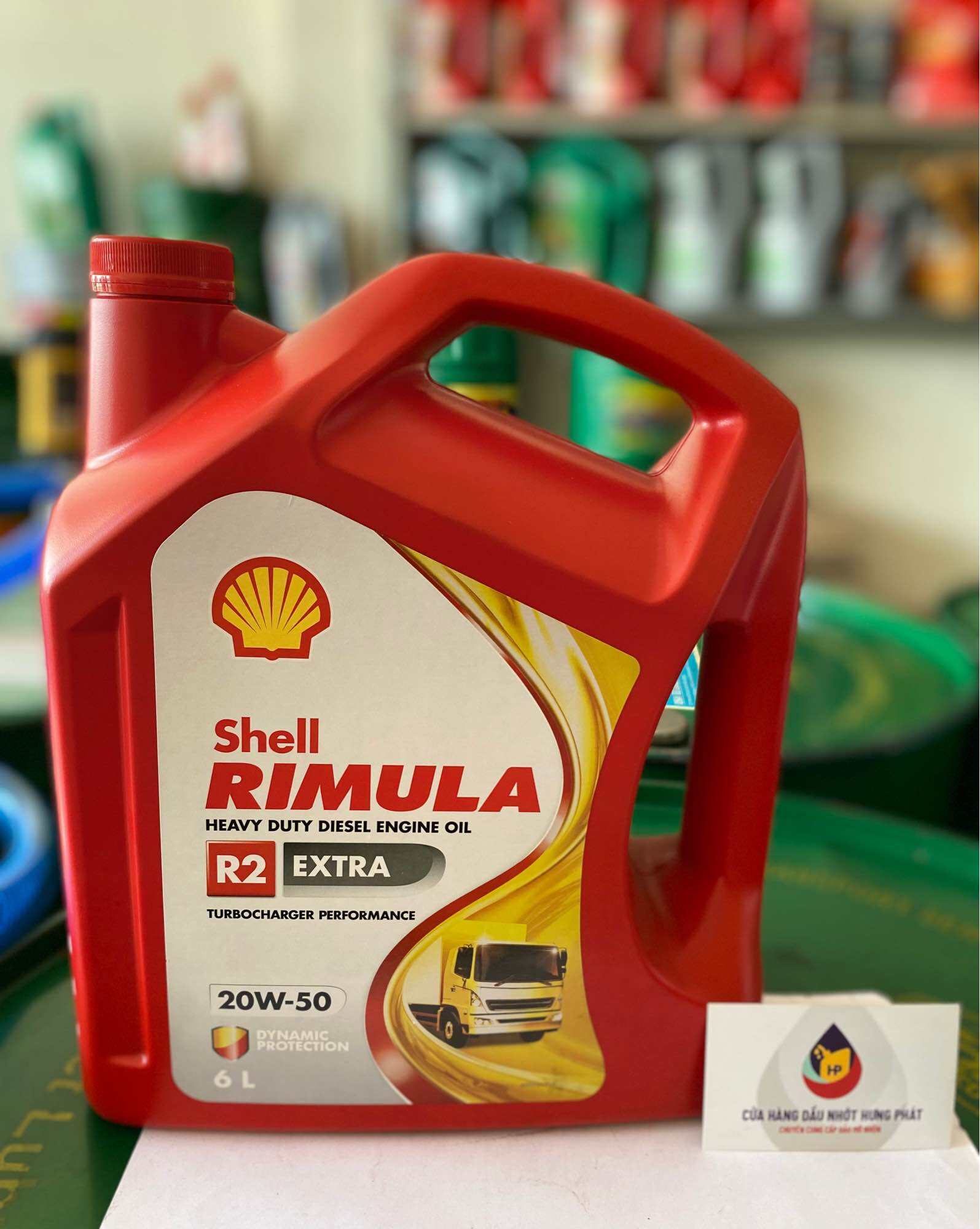 Dầu nhớt Shell Rimula R2 Extra 4L/6L