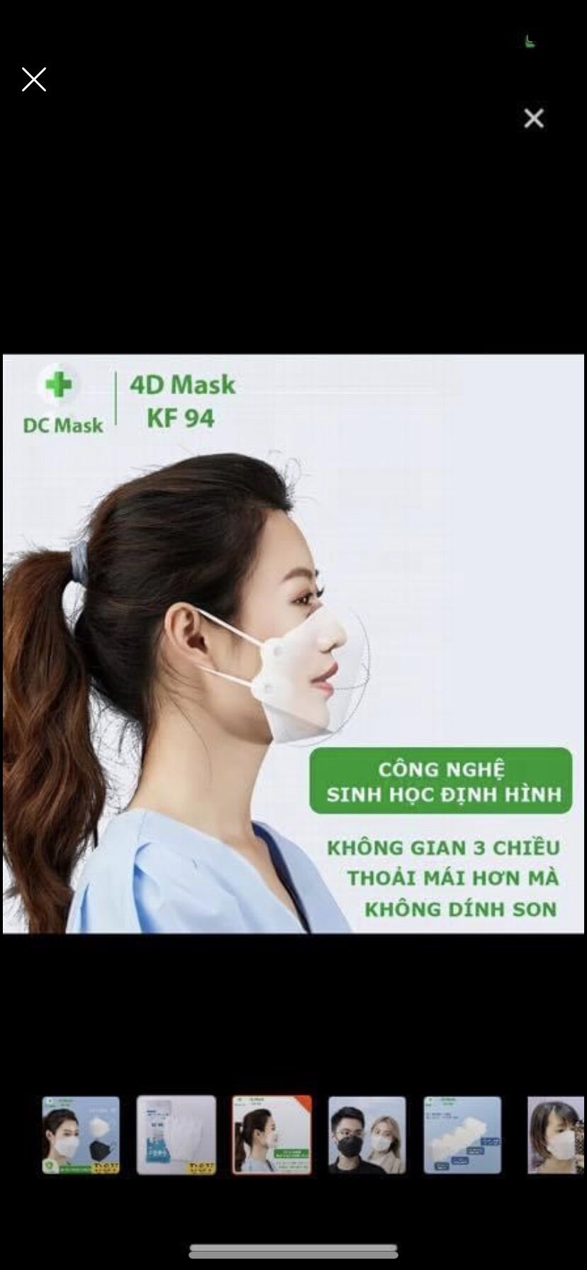 KHẨU TRANG 4D KF94