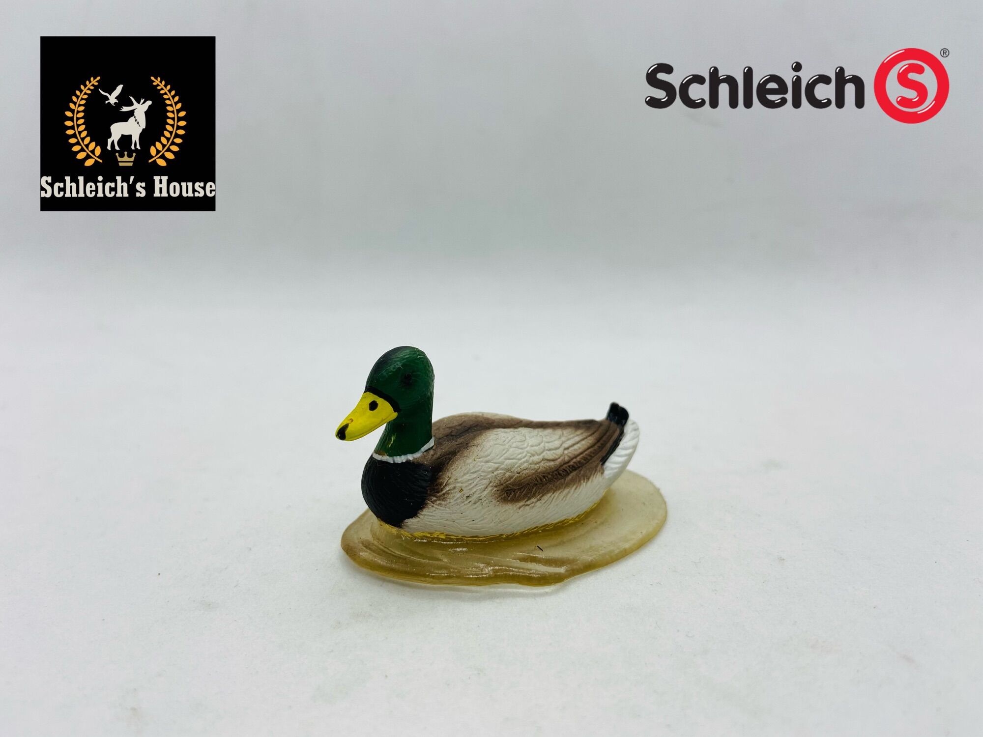 Mô hình động vật , đồ chơi con vật Schleich chính hãng Vịt đang bơi 13727 - Schleich House