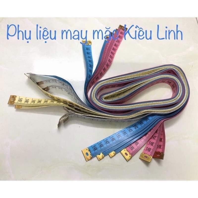 Thước dây đo may 2 mặt đều là cm dài 150cm số rõ đẹp
