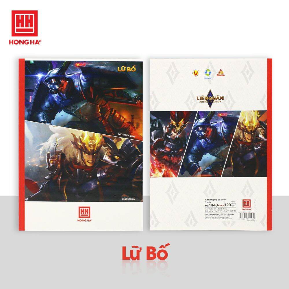 Vở kẻ ngang Liên Quân- Hồng Hà 1443