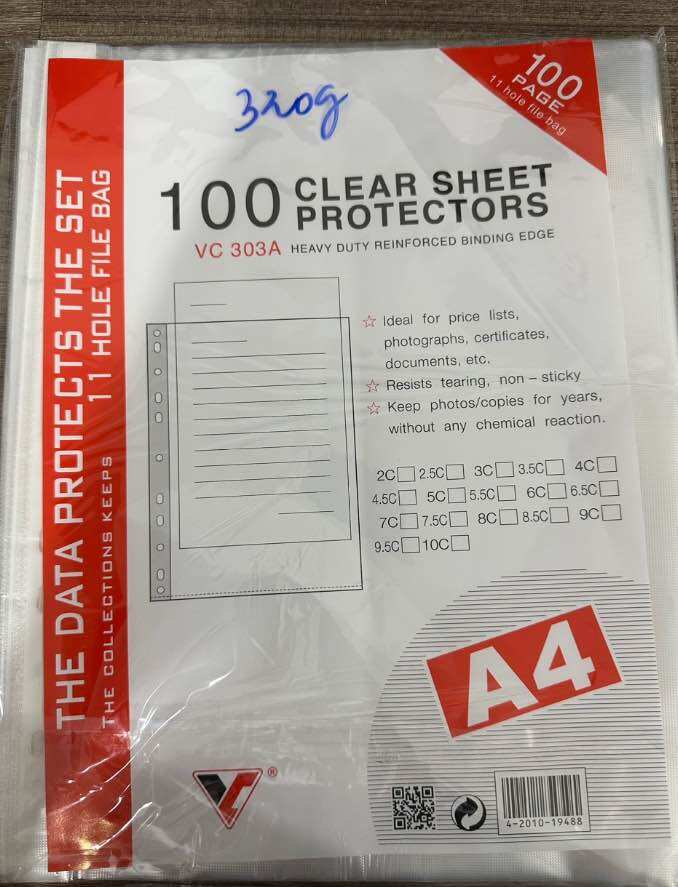 Xấp 100 bìa lỗ