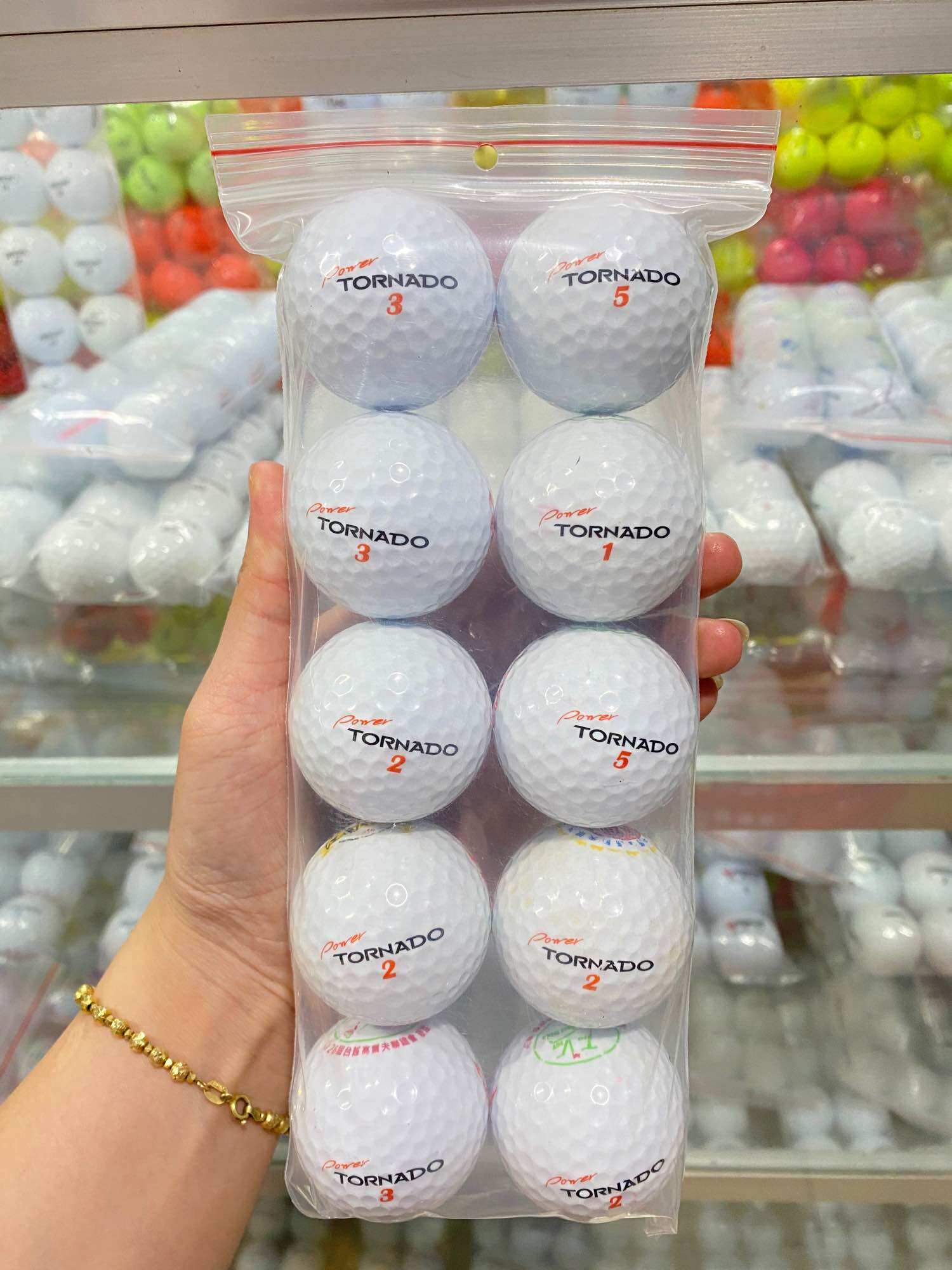 (Combo 10quả) Bóng Golf Các Thương Hiệu độ mới 98% giá rẻ