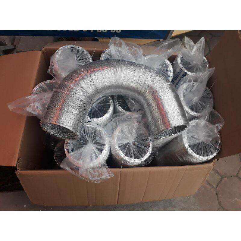 1 mét ống bạc thông gió, máyhút mùi d100 125 150 200 250