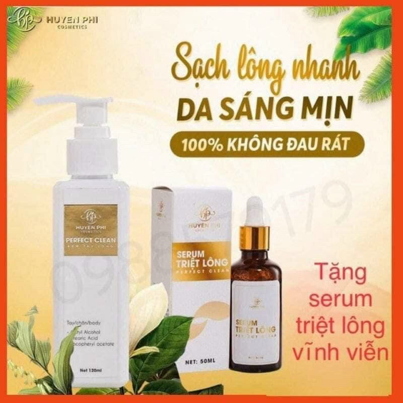 Kem tẩy lông Huyền Phi tặng kèm serum chính hãng