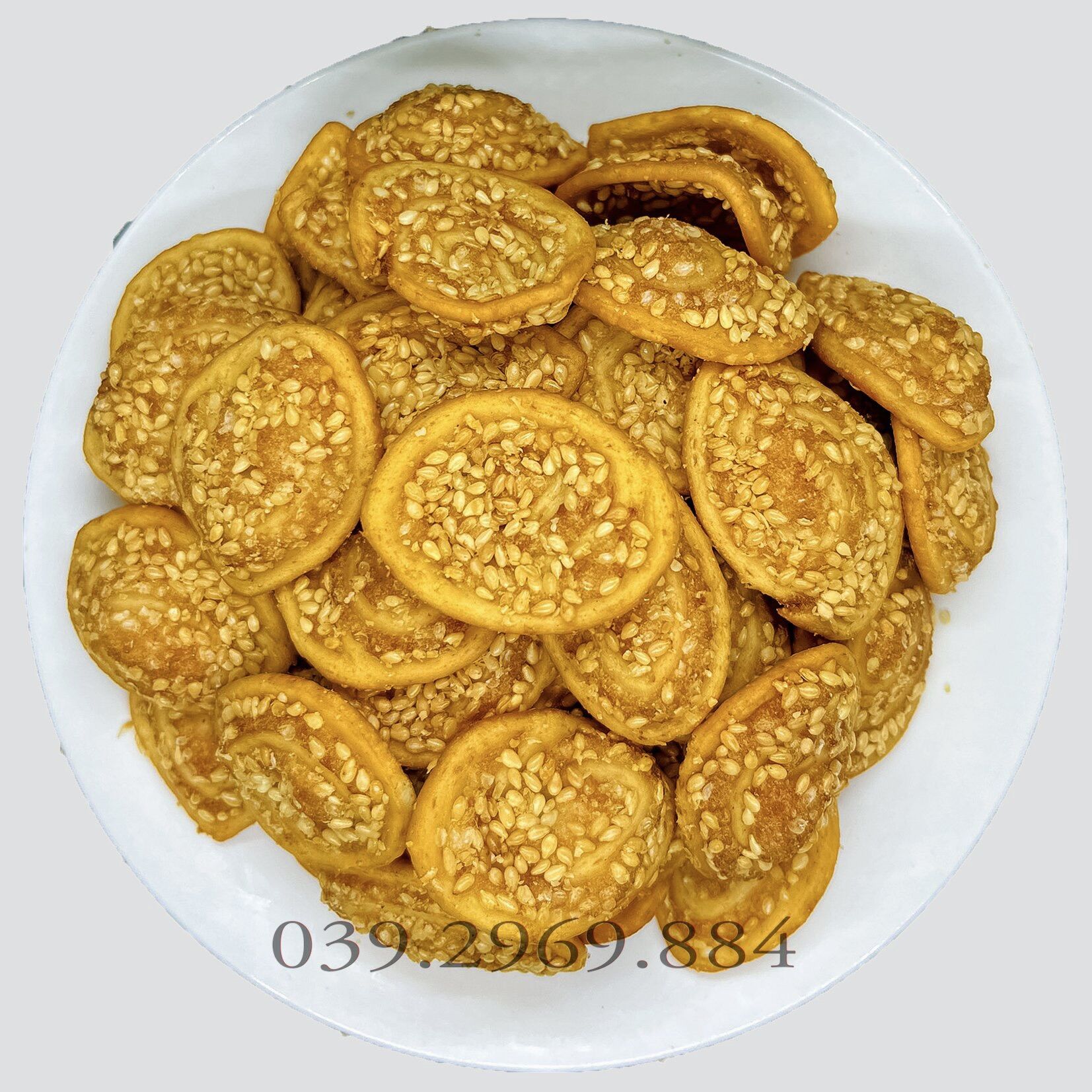 Bánh tai heo mè giòn thơm ngon 250g/ 500g/1kg