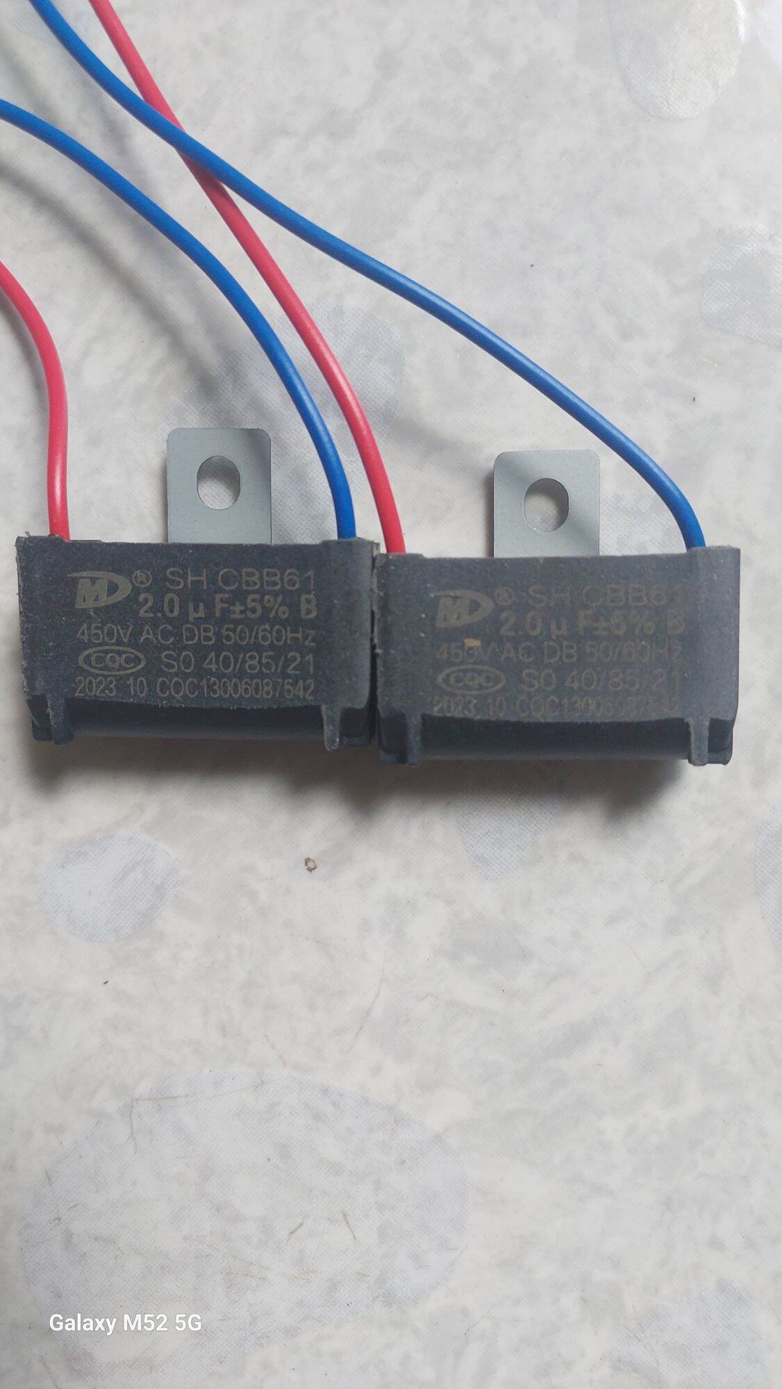 combo  2 tụ quạt 2uf