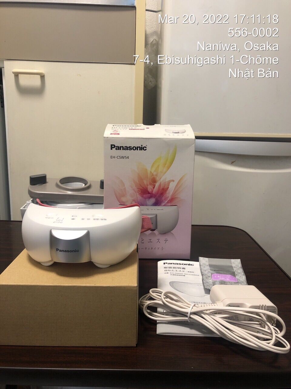 Máy massage mắt 🔥 freeship 🔥 panasonic eh- sw55