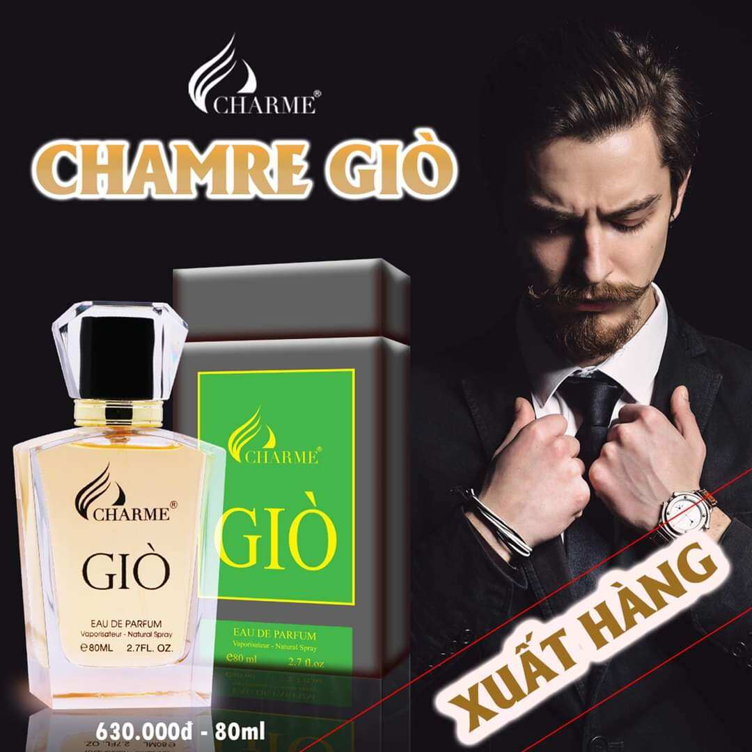 Nước Hoa Nam Giò 80ml - Mạnh Mẽ, Cá Tính