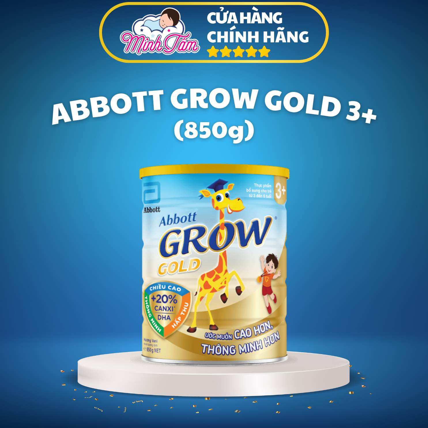 Sữa bột abbott grow gold 3+