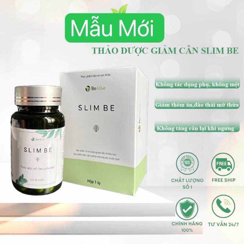 Giảm Cân SLIM BE của BEALIVE Chính Hãng SLimBe Giúp Giảm Cân An Toàn chính hãng