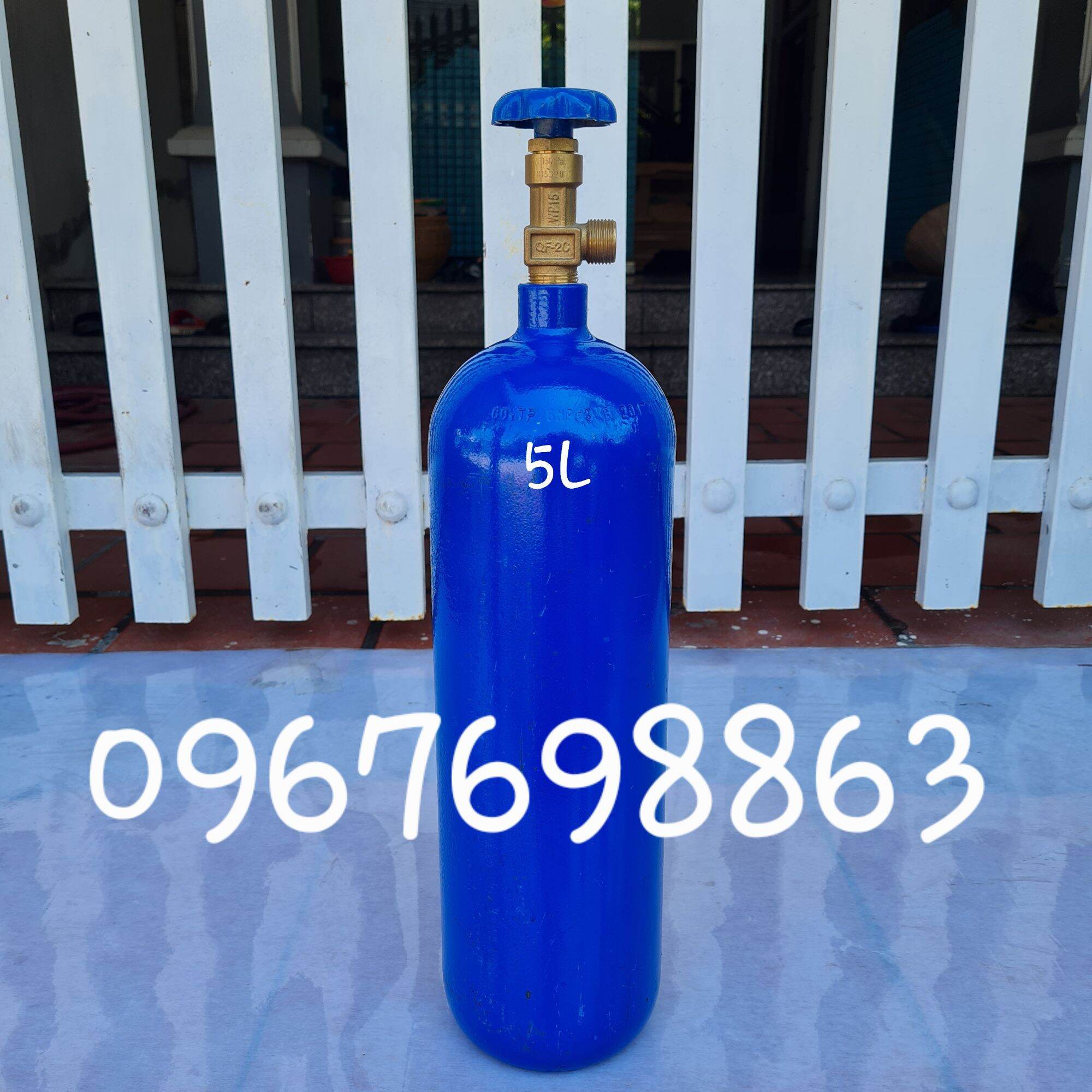 Bình Khí Nito 5Lít Đã Nạp Khí