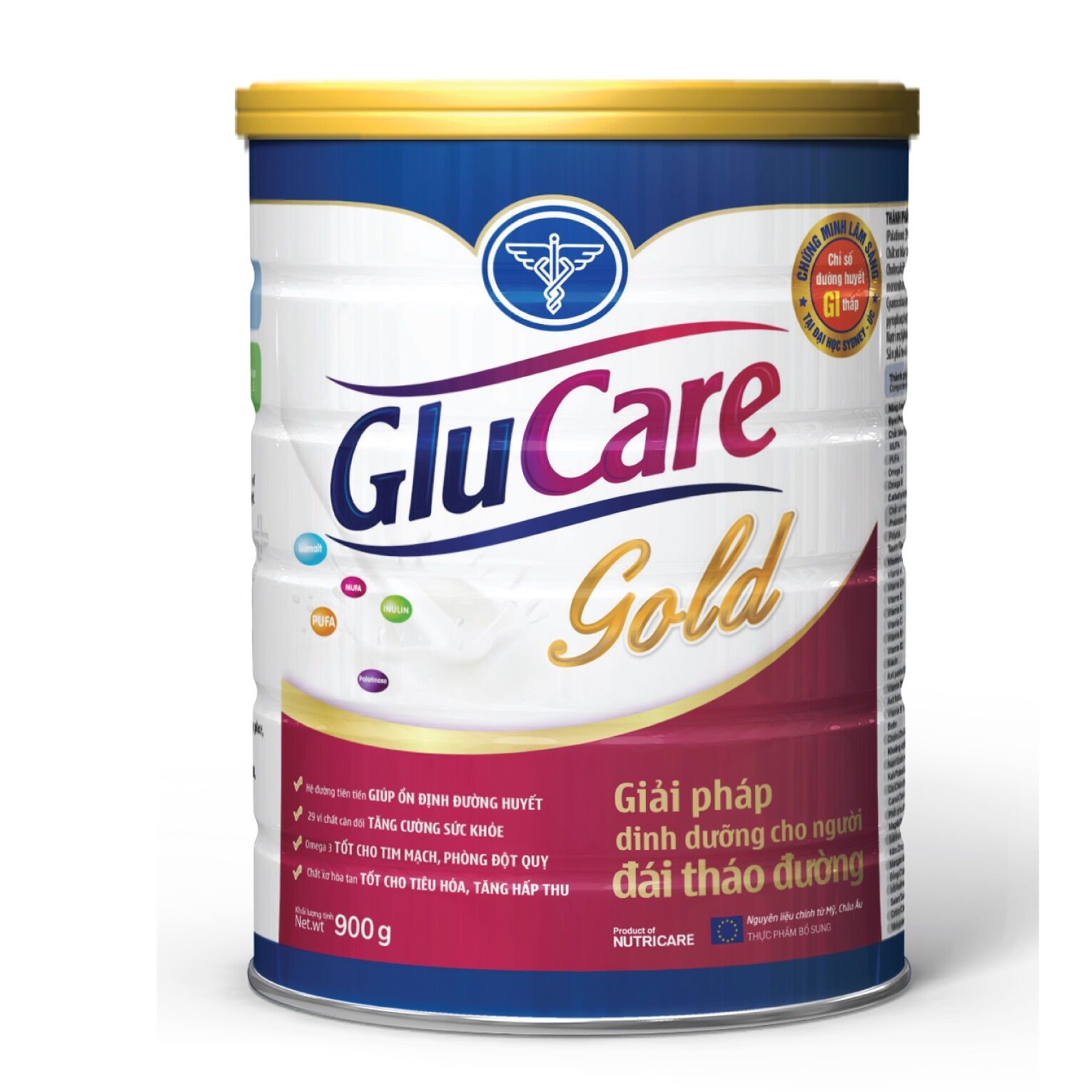 Sữa bột Nutricare Glucare Gold dành cho người tiểu đường