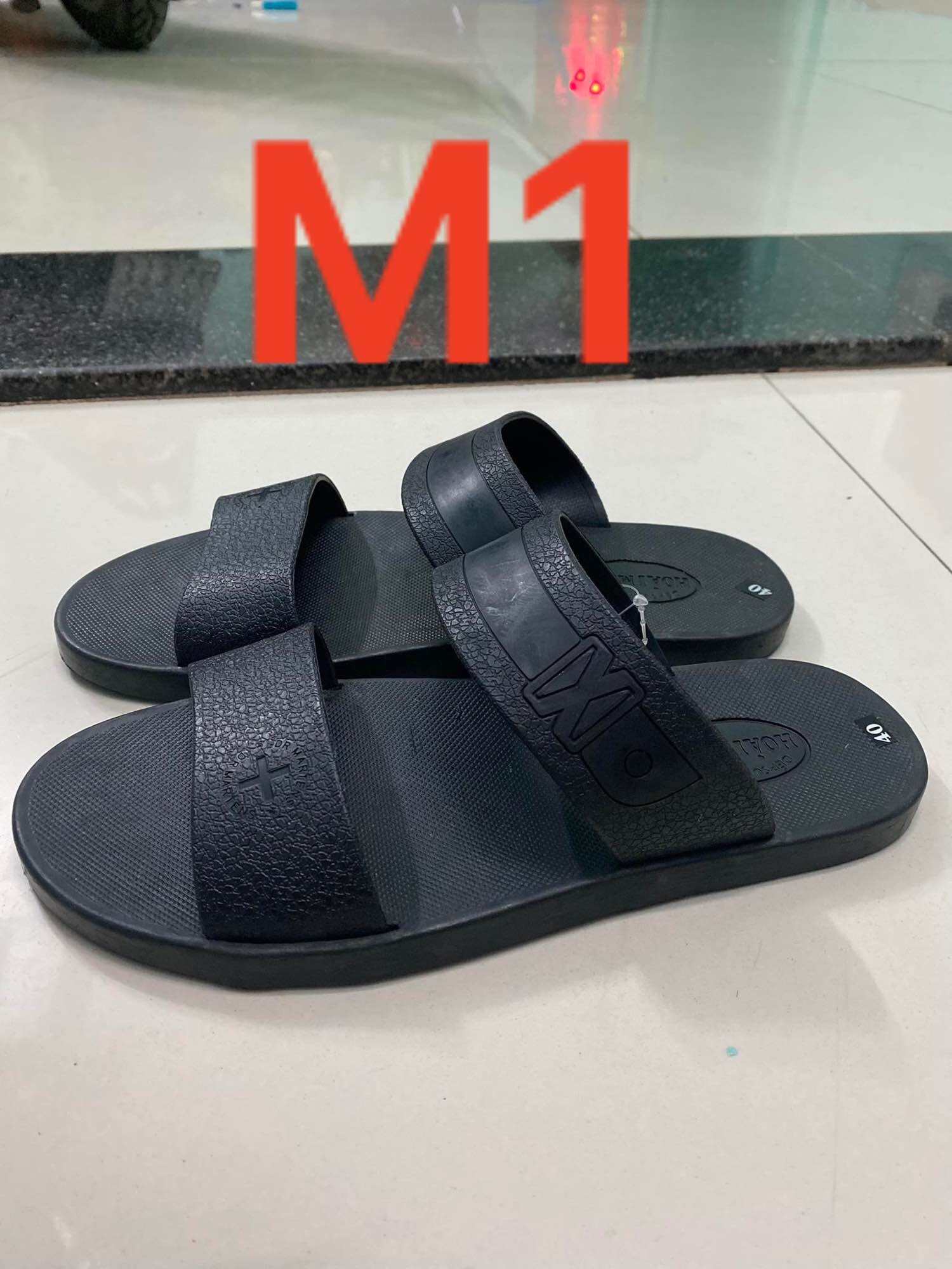 Dép đúc cao su thiên nhiên 100%, đế đúc cao su, quai cao su dẻo