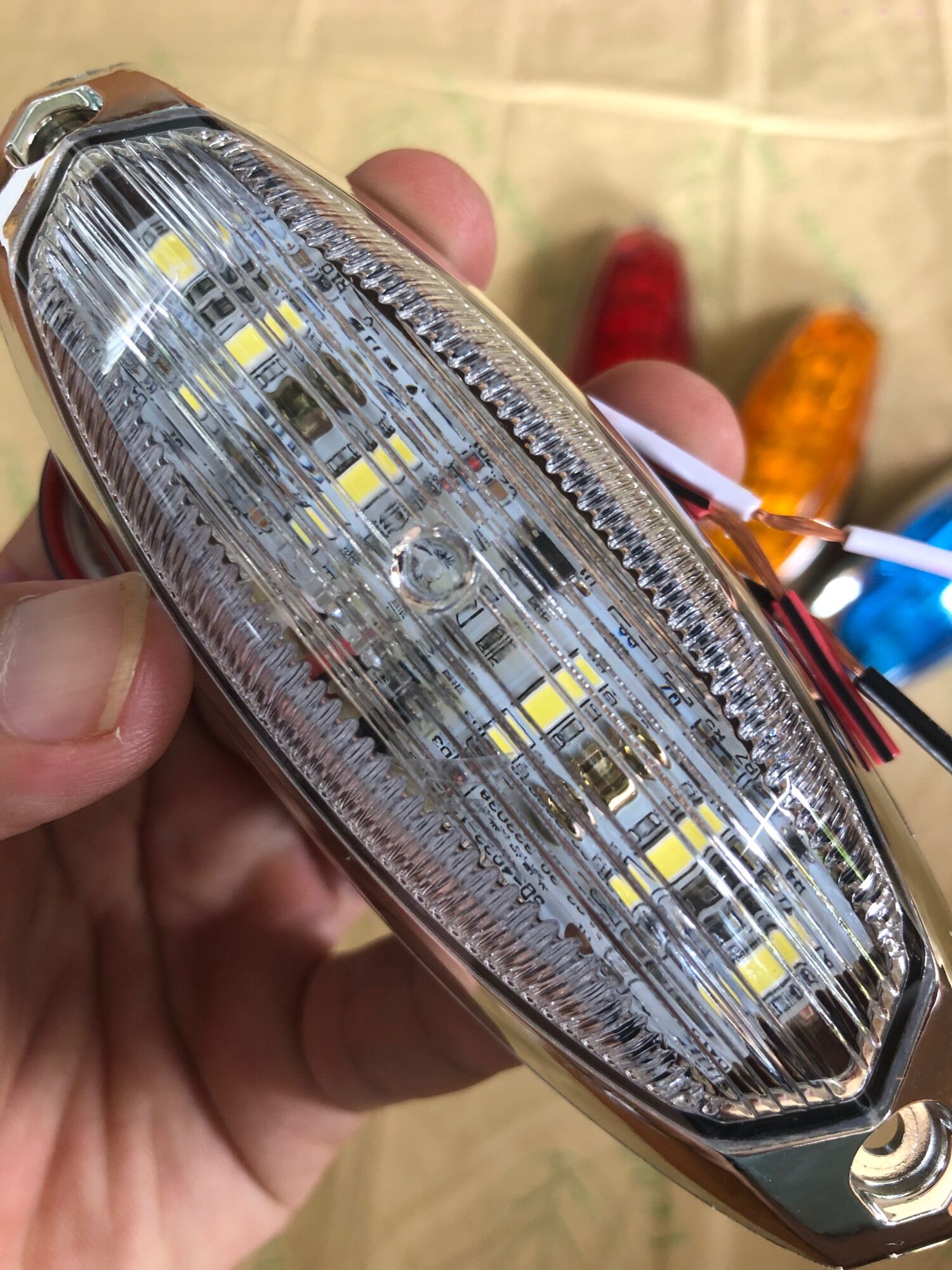 Đèn Led chớp nóc xe tải siêu sáng 12v/24v