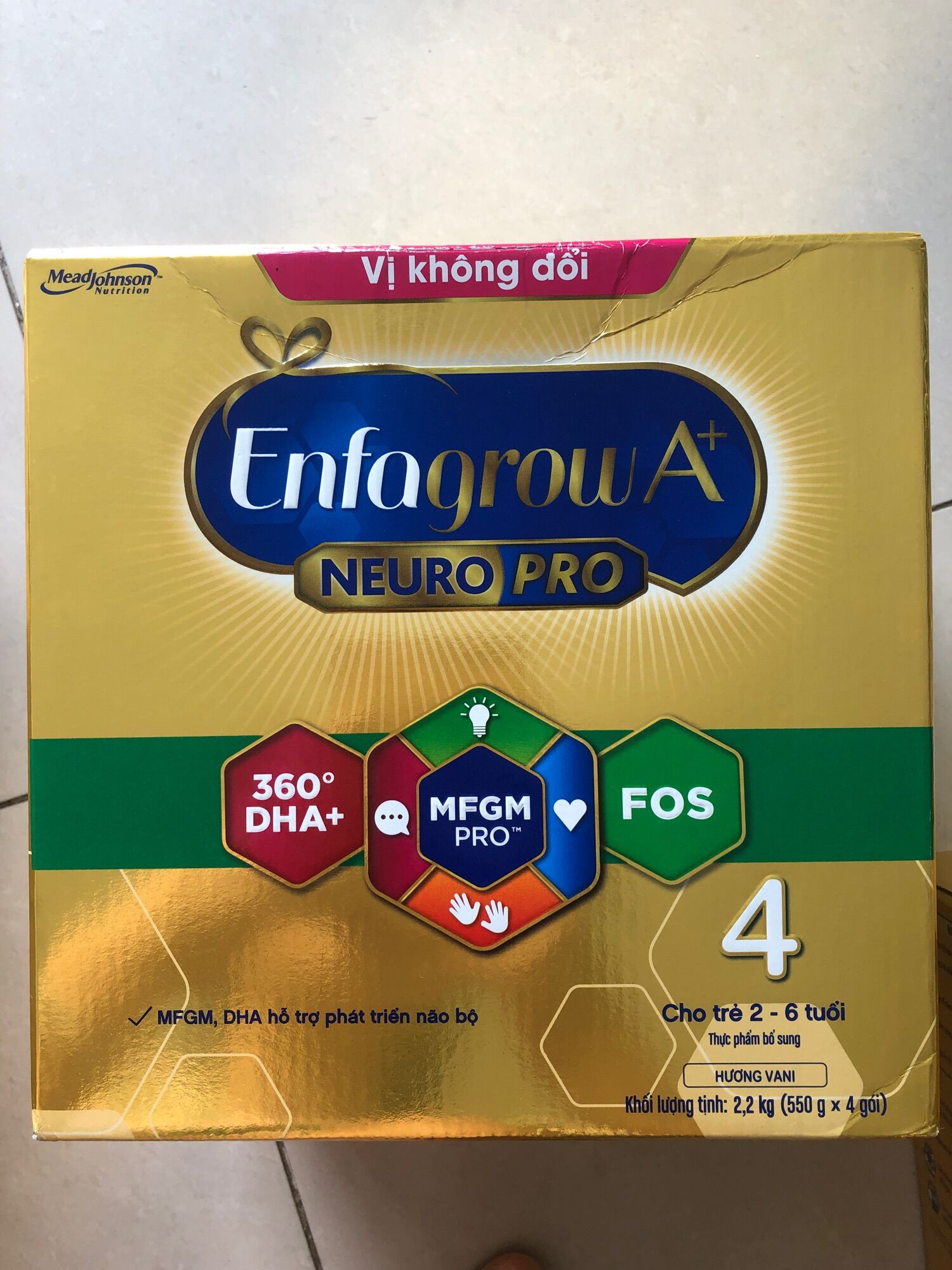 Sữa bột Enfagrow 4