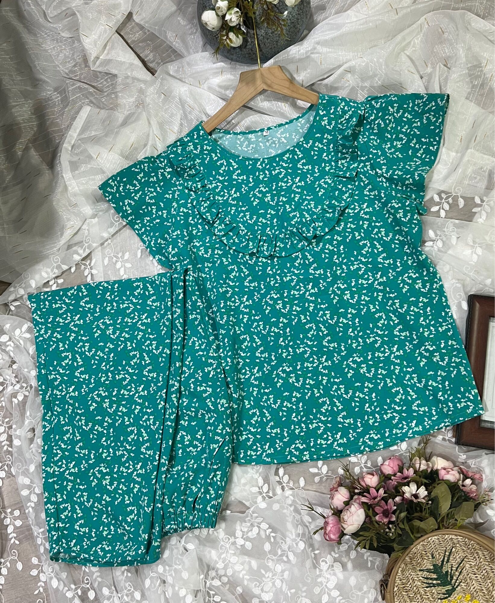 ĐỒ BỘ 💥 𝓢𝓪𝓵𝓮 𝓼𝓸̂́𝓬💥[𝘼̉𝙣𝙝 𝙩𝙝𝙖̣̂𝙩 + 𝙑𝙞𝙙𝙚𝙤] vải Satin gấm cực sang