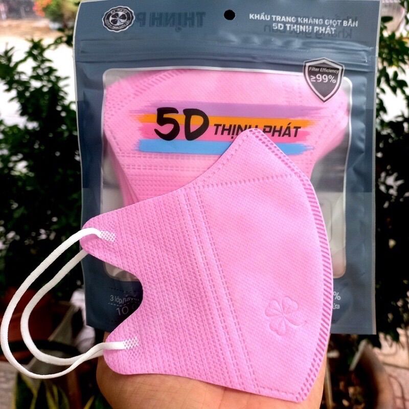 THÙNG 100 CÁI KHẨU TRANG 5D TP