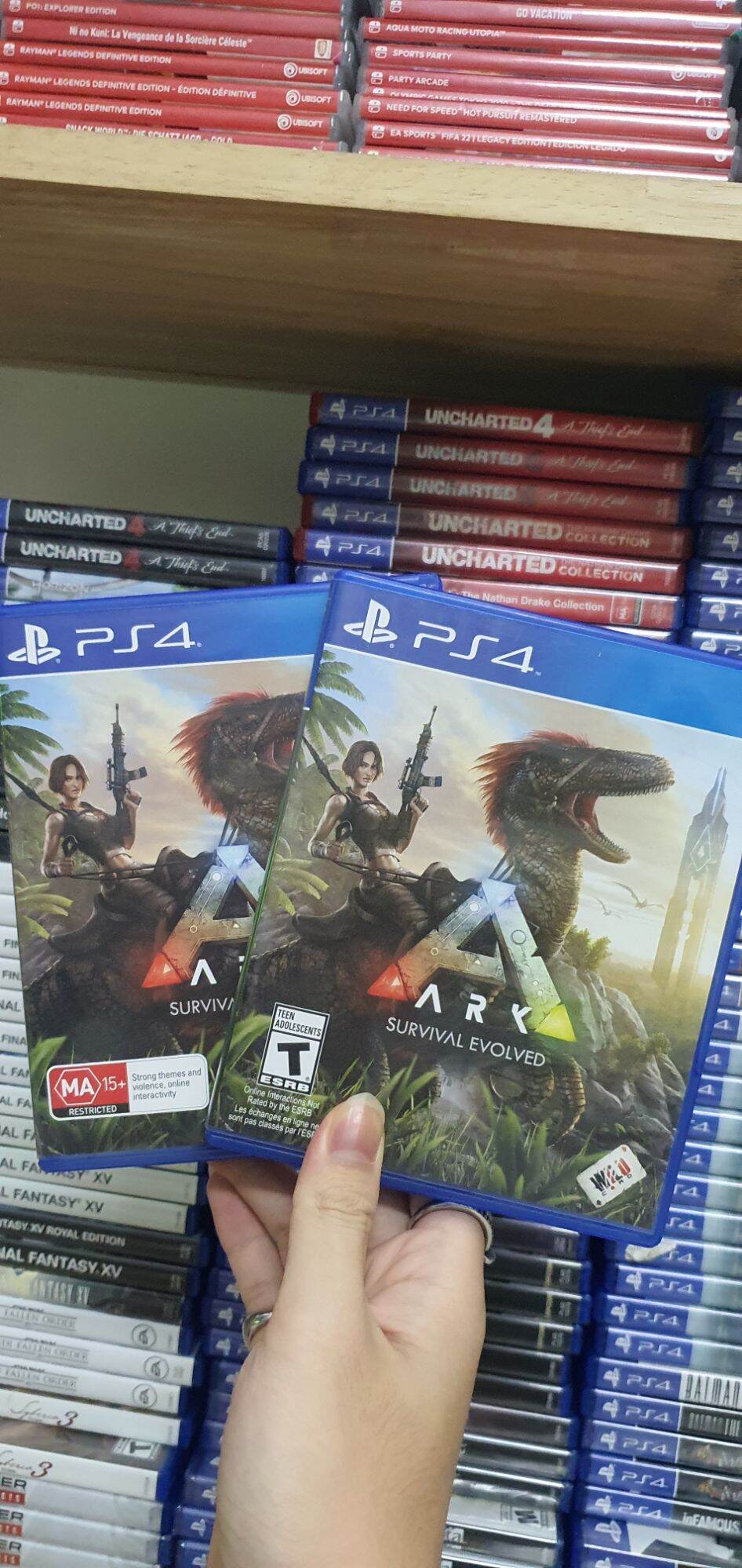 Đĩa ps4 ark survival evolved