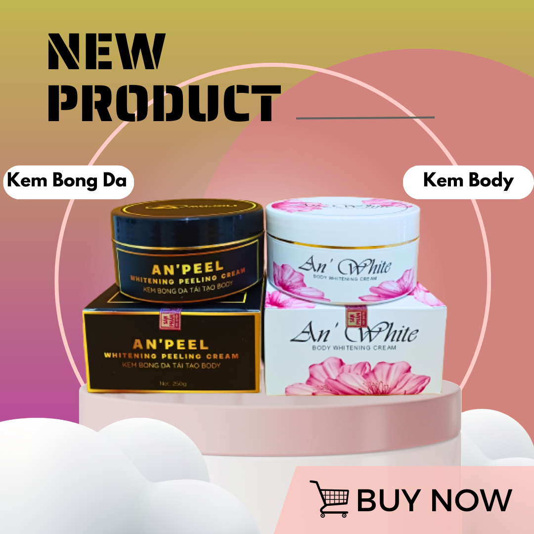 Combo kem bong da và kem body dưỡng trắng