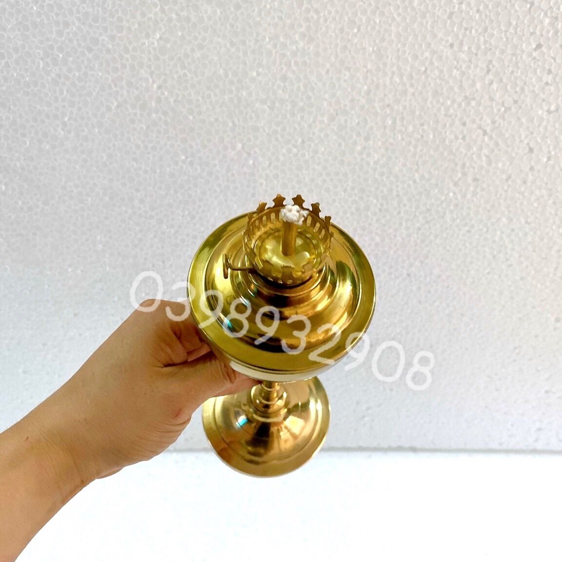ĐÈN DẦU ĐỒNG CAO CẤP CHẤT LIỆU BẰNG ĐỒNG