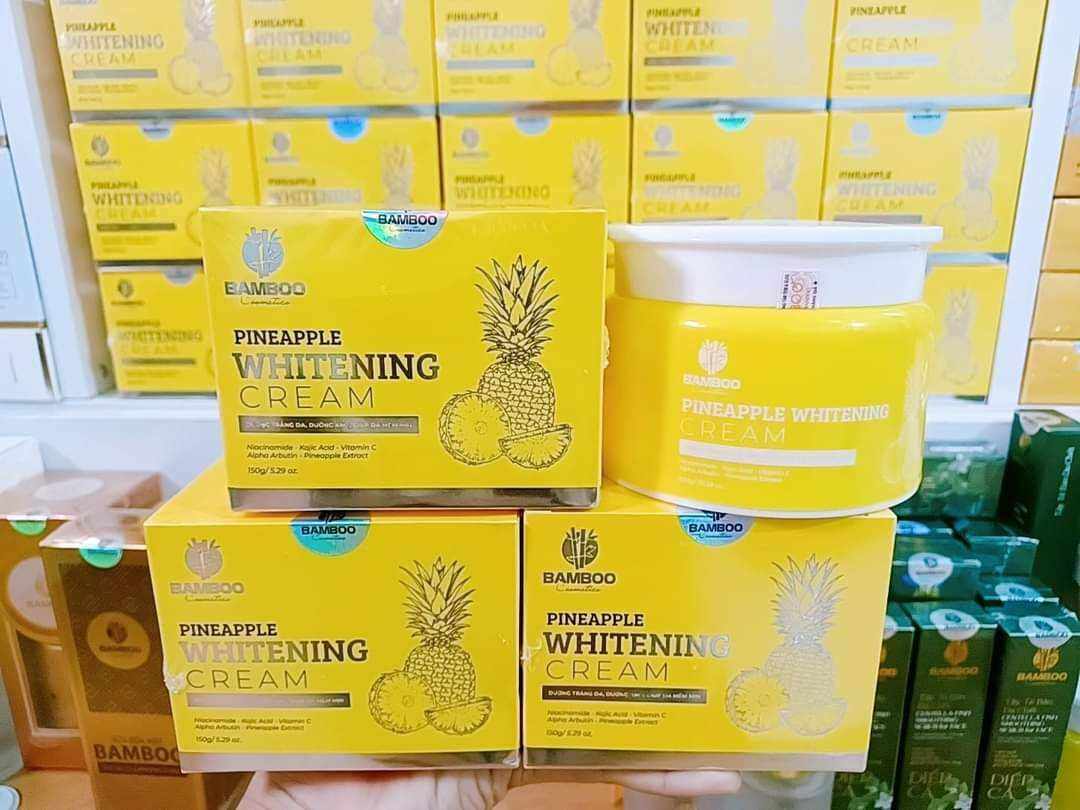 💥DATE MỚI NHẤT💥COMBO 3 HỘP KEM BODY DỨA BAMBOO