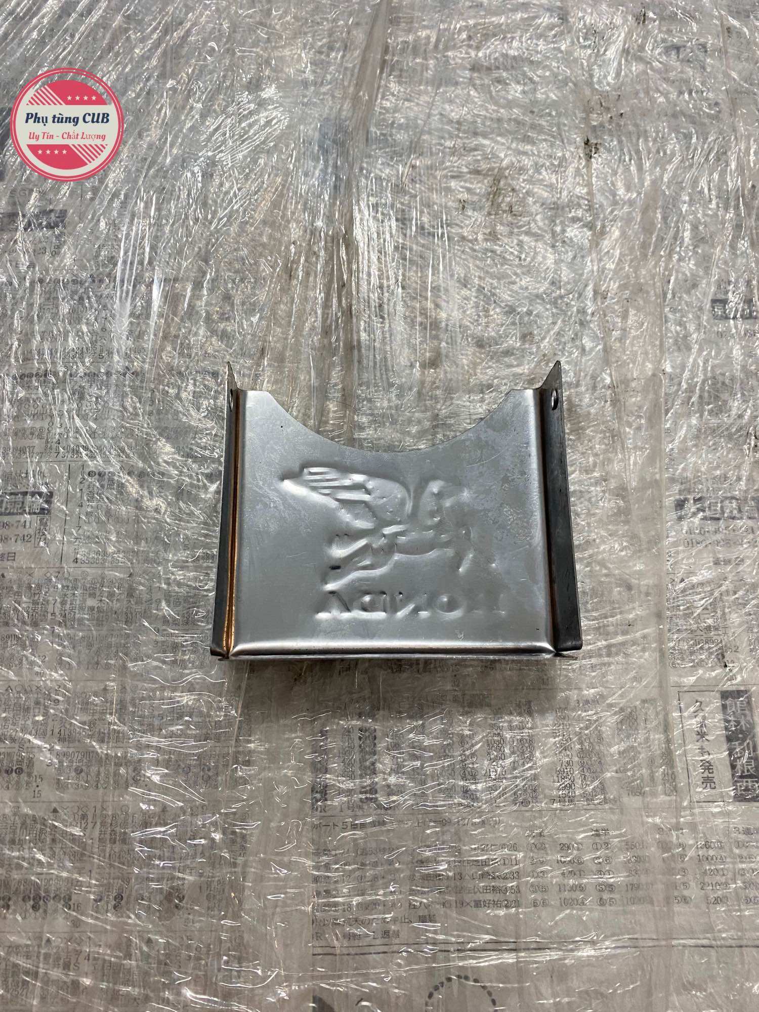 Nắp pô e xe cub 81-82-86-Dd inox