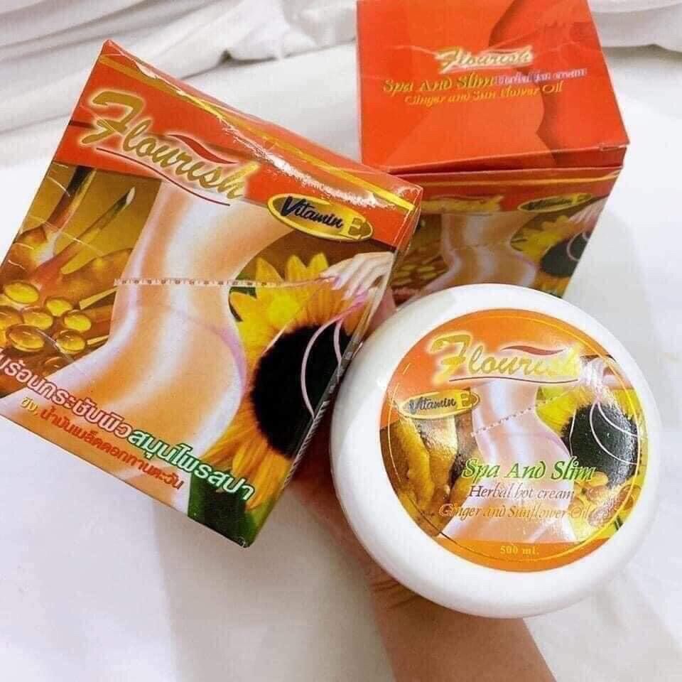 Kem tan mỡ gừng thái lan 500g