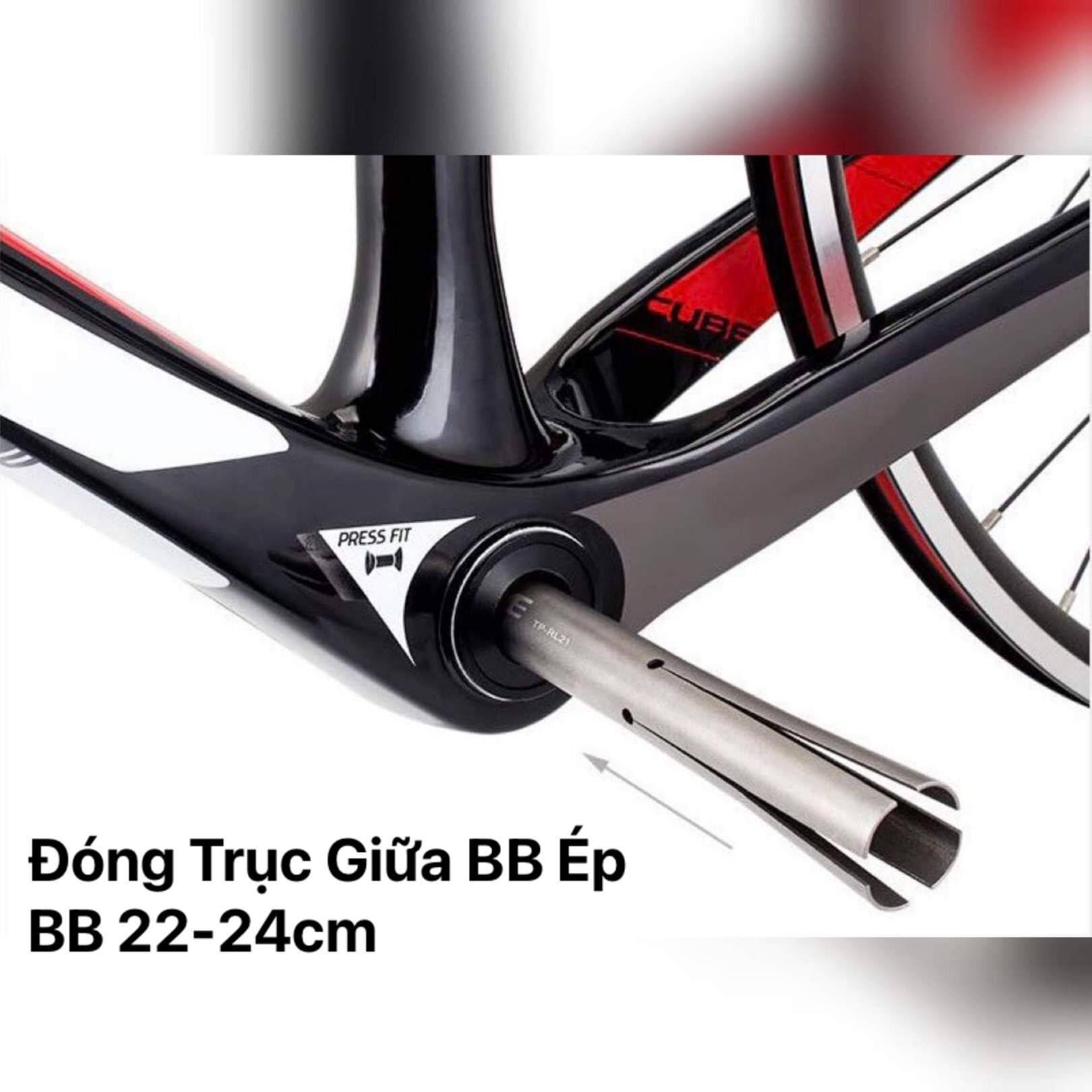Dụng cụ đóng trục giữa bb ép xe đạp