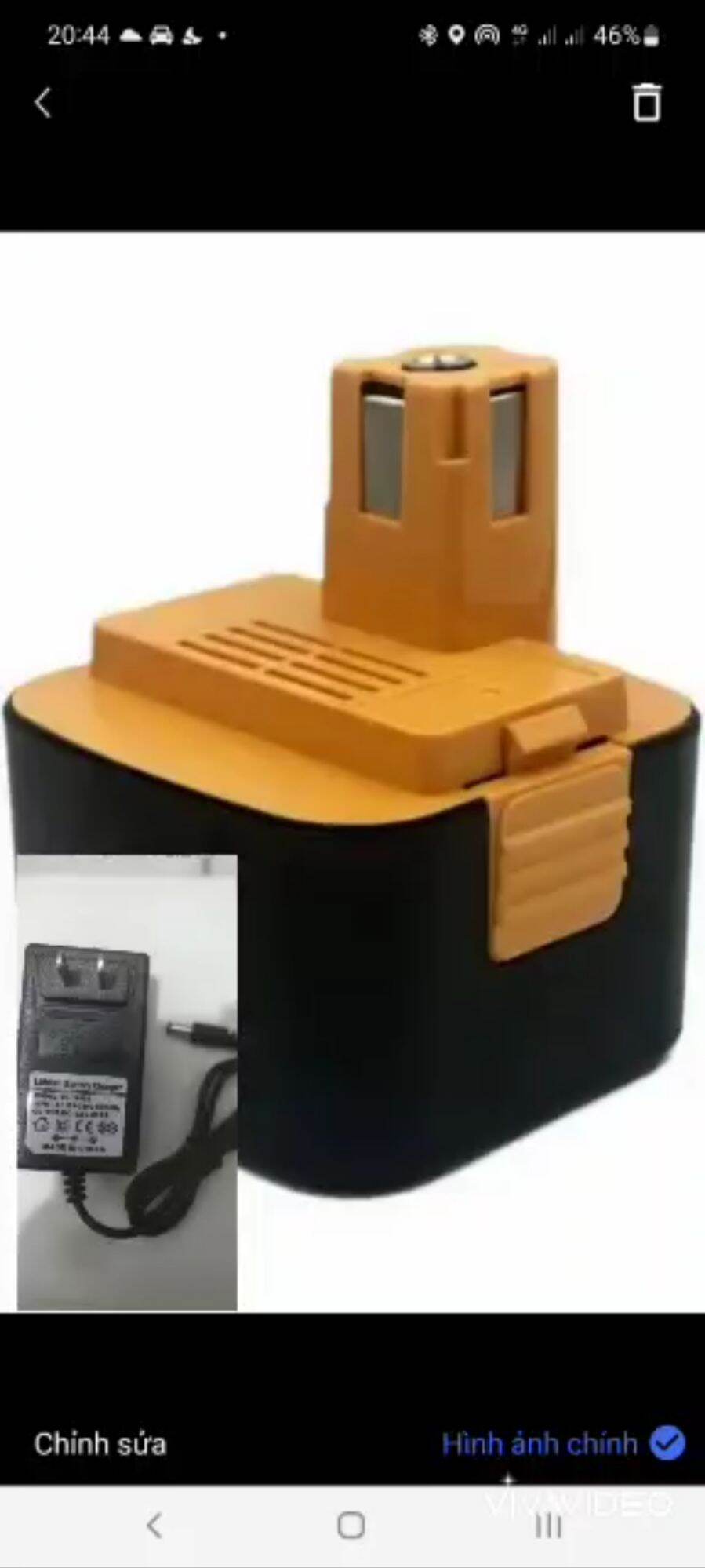 Pin national 12v 5ah xả 30a sạc adapter