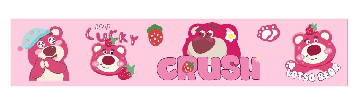 🍓VIỀN TƯỜNG GẤU DÂU LOTSO🌸