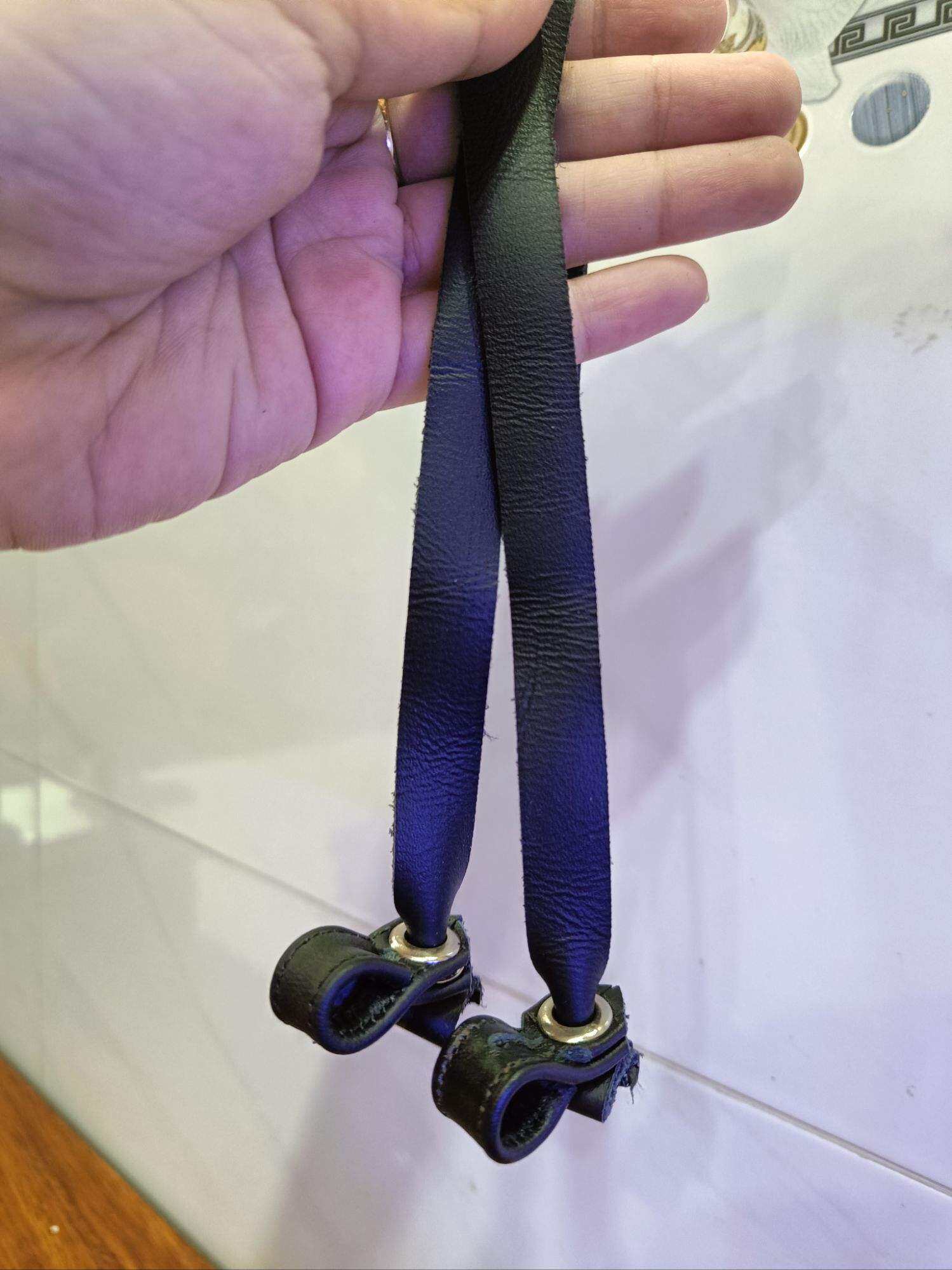 Dây chân da ưng ấn, diều lửa, diều trắng, blk - phụ kiện chim săn - phụ kiện đại bàng