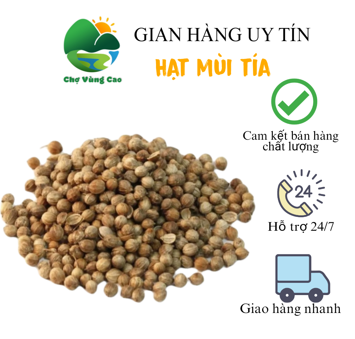100g hạt mùi khô loại ta giống cũ thơm