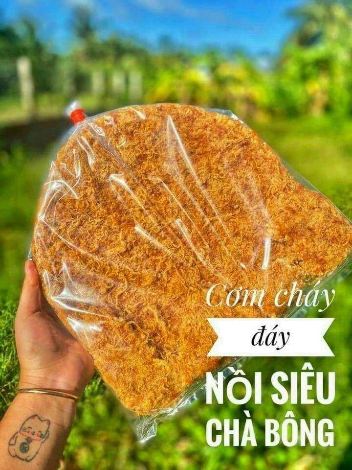 Cơm Cháy Đáy Nồi Siêu Chà Bông Túi 500gram