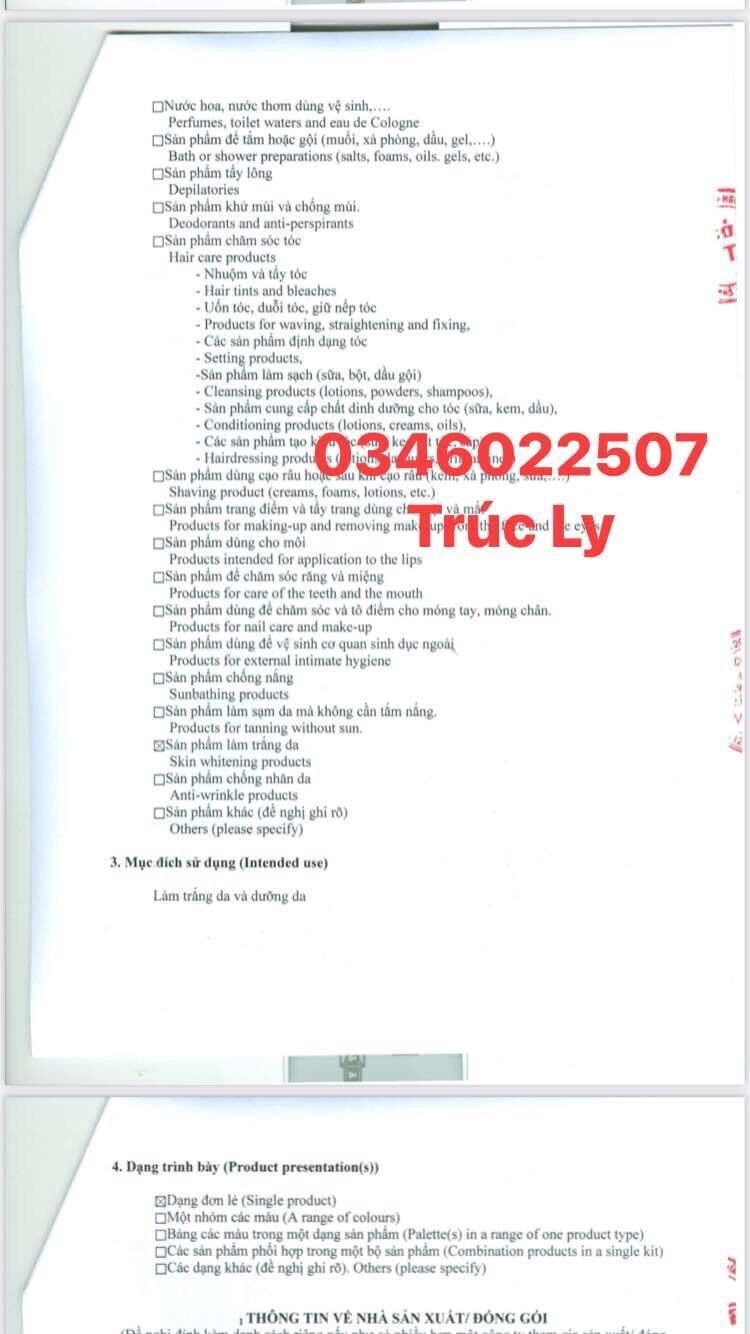 Tắm trắng body Bạch Ngọc Liên 2in1 (chỉ có tắm trắng không tặng kèm kem dưỡng)