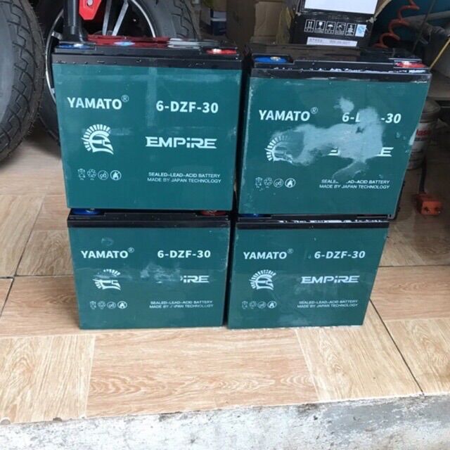 Ắc quy cũ còn sử dụng 80%