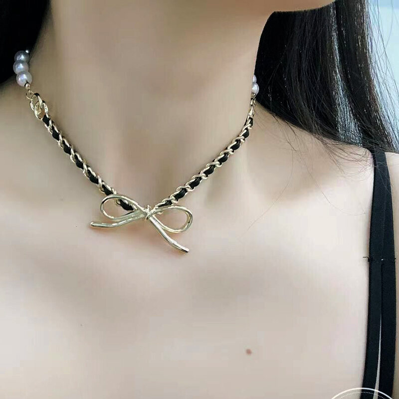 CHANEL 22A Black Gold CC Choker Necklace New  Timeless Luxuries