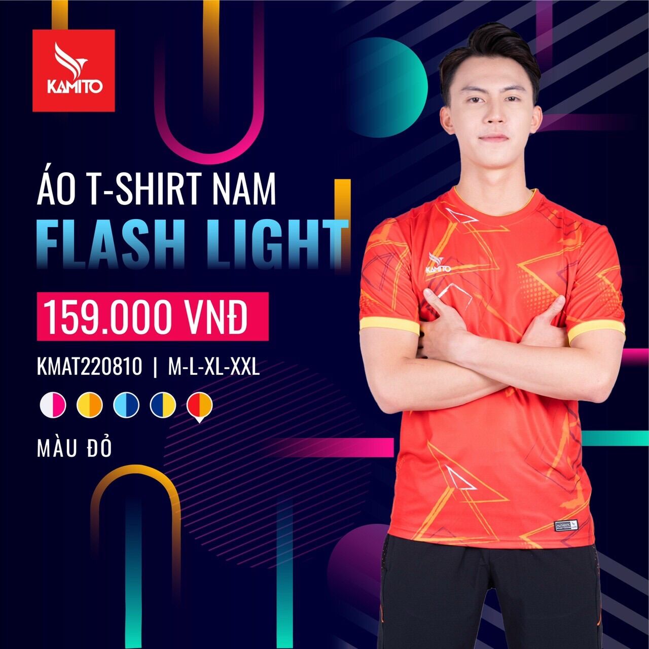 ÁO THỂ THAO NAM KAMITO