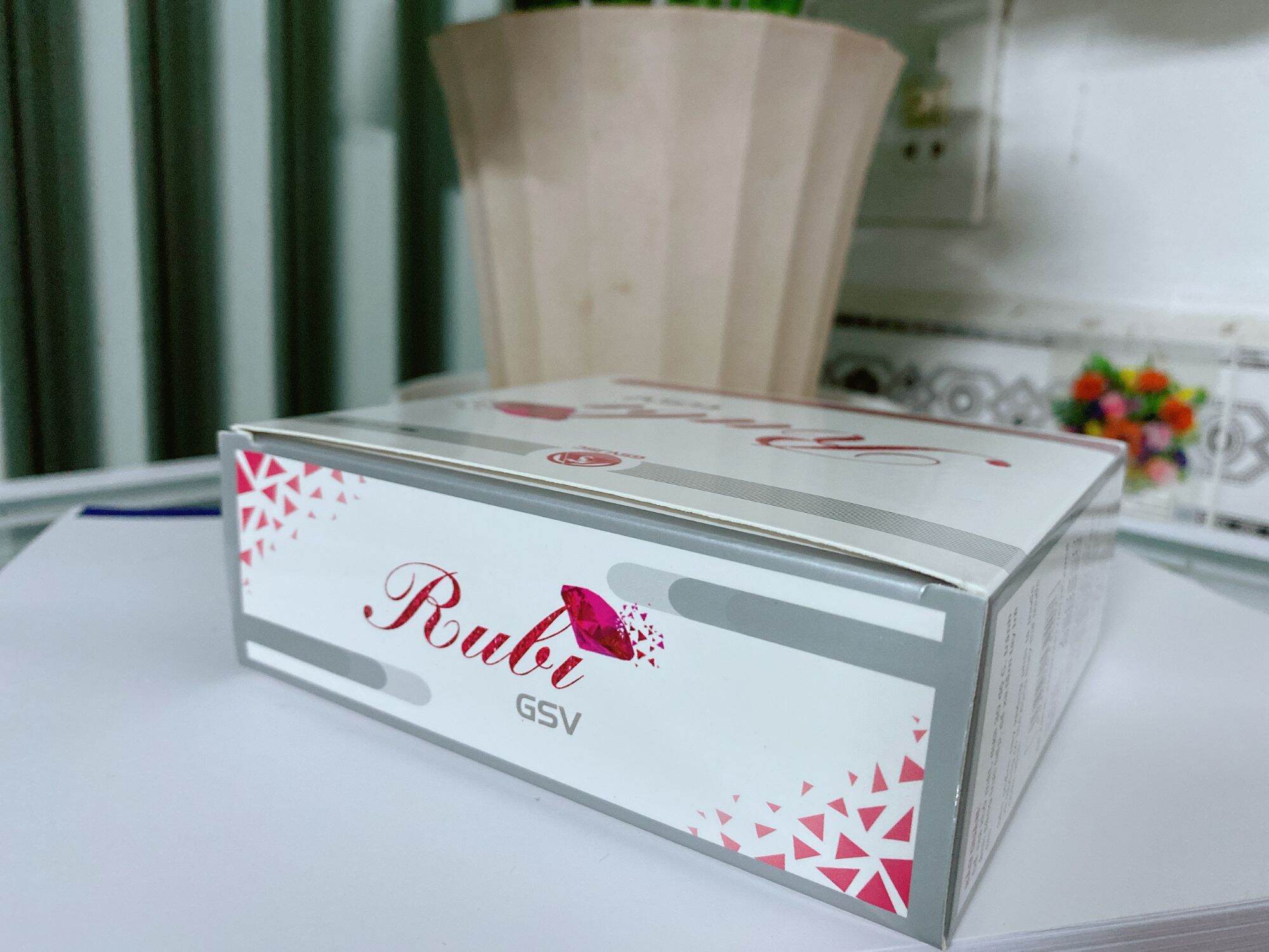 VIÊN UỐNG HỖ TRỢ ĐẸP DA RUBI GSV (HỘP 60 VIÊN)