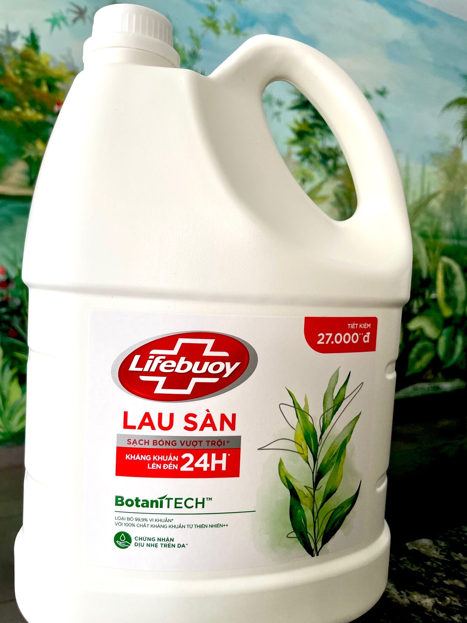 Nước Lau Sàn Lifebuoy 3,6L Kháng Khuẩn - An Toàn Với Da