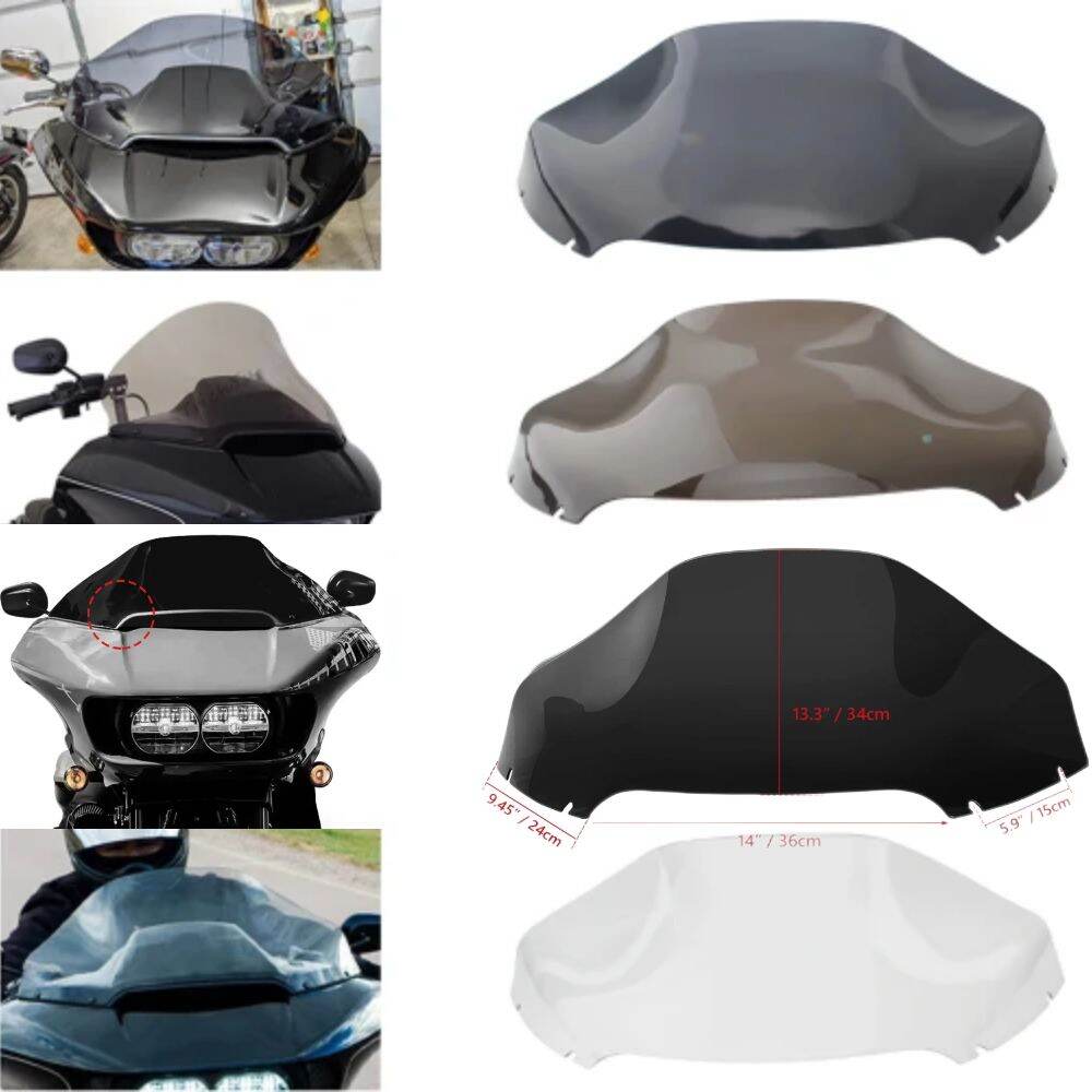 Harley-Davidson Kính Chắn Gió Xe Máy Fairing Kính Chắn Gió Nhựa ABS Chất Lượng Cao Lý Tưởng Cho Đường Lượn Đặc Biệt Siêu Hạn Chế CVO FLTRT 2015-2023