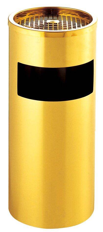 Thùng rác inox có gạt tàn