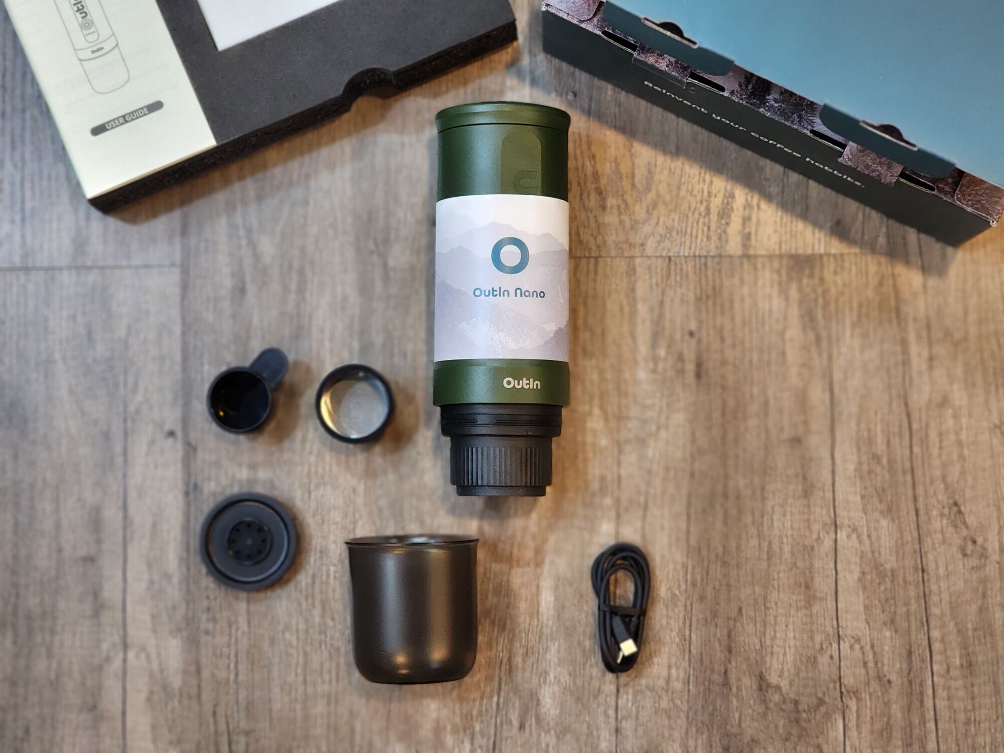 Máy Pha Cafe Outin Nano Portable Espresso Machine